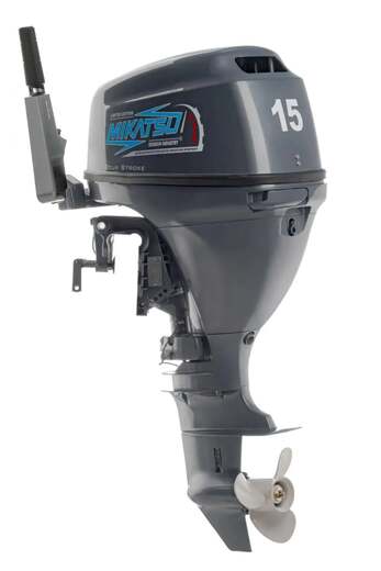Лодочный мотор MIKATSU MF15FHS (4х-тактный) pitbikemarket.ru