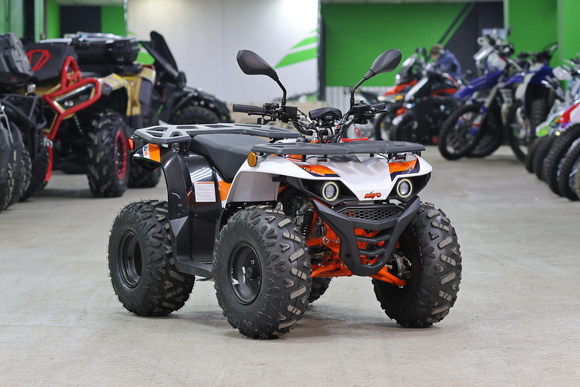 Квадрицикл KAYO AU125 (белый пластик) (ПТС) pitbikemarket.ru